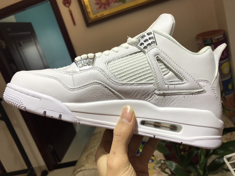 大黑鞋aj4白银airjordan4retropuremoney